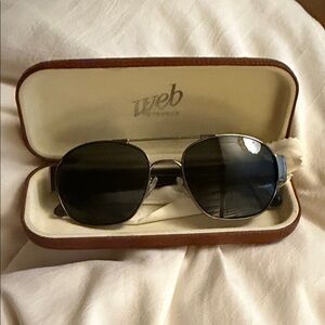 Web Eyewear Black Sunglasses